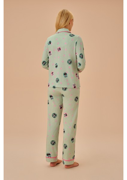 Panda Maskülen Pijama Takımı