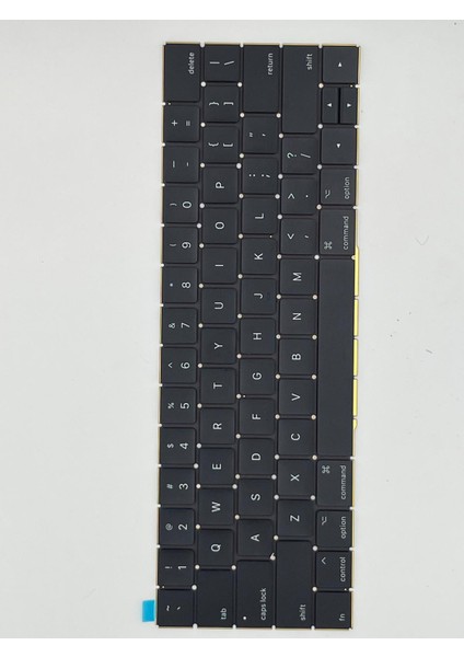 Apple A1534 12" Qwertz Ing Siyah Notebook Klavyesi Küçük Enter (Dokunmatik Panel Model)