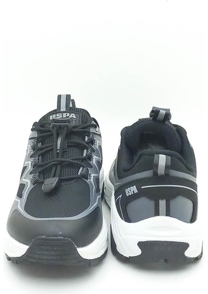 Pocco Jr 4pr Erkek Çocuk Sneaker Spor Ayakkabı -Siyah