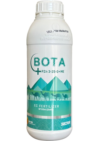 Bota Pzn 3-25-0 + Me Gübre Çözeltisi 1 L
