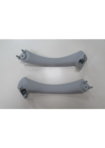 (Yeni̇ Ürün!!!)Bmw 3 Seri E90 05/11 Ön Kapı Iç Çekme Kolu Sağ/sol Set (2 Parça) Gri̇
