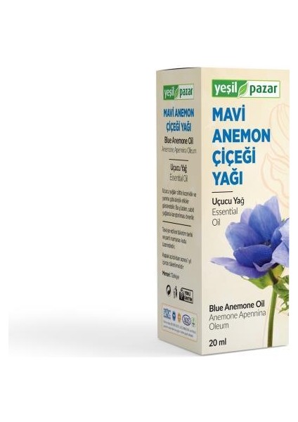 Mavi Anemon Çiçeği Yağı 20 ml