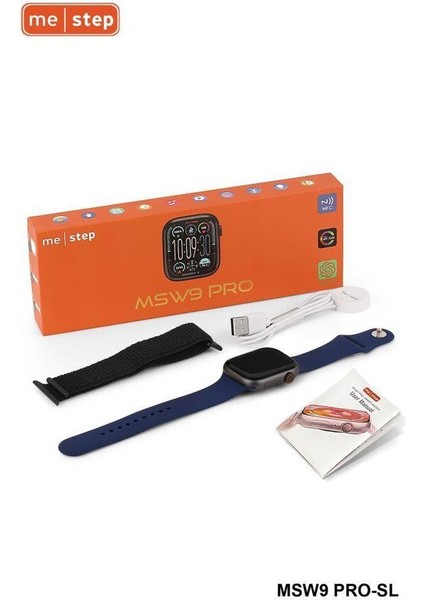 Me-Step Msw9-Pro Smart Amoled Akıllı Kol Saati