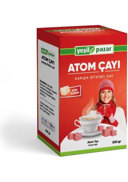 Atom Küp Çay 220 gr