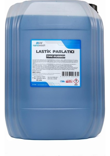 Lastik Parlatıcı 20 Lt