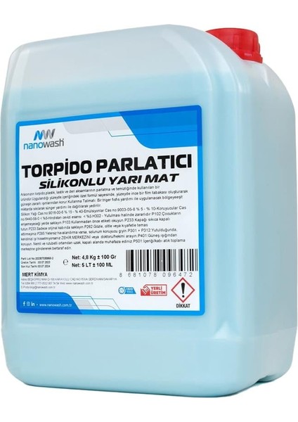 Torpido Parlatıcı Yarı Mat 5 Lt