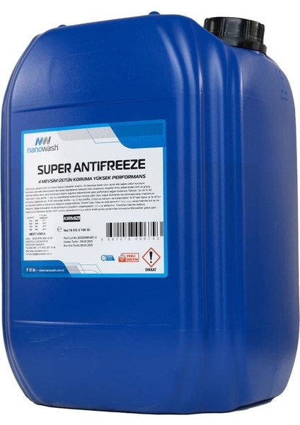 Süper Antifriz Organik 16 kg