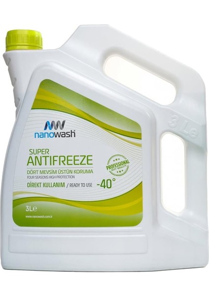 Antifriz -40°c Direkt Kullanım 3 Lt