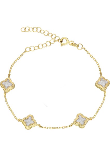 Clover Bileklik 719461 Gold