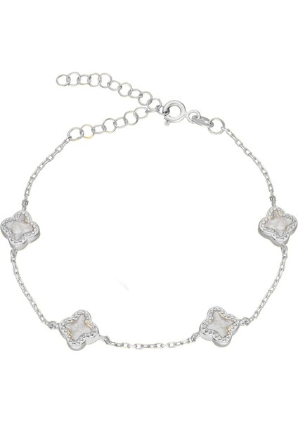 Clover Bileklik 719461 Silver