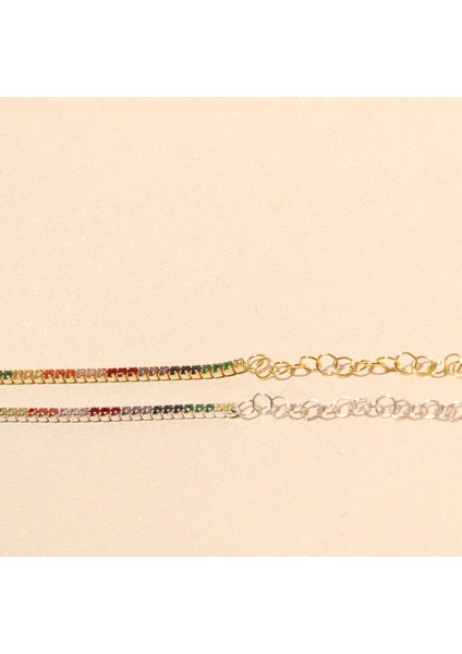 Renkli Suyolu Bileklik 719458 Silver modelleri