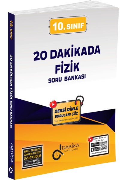 10. Sınıf 20 Dakikada Fizik Soru Bankası