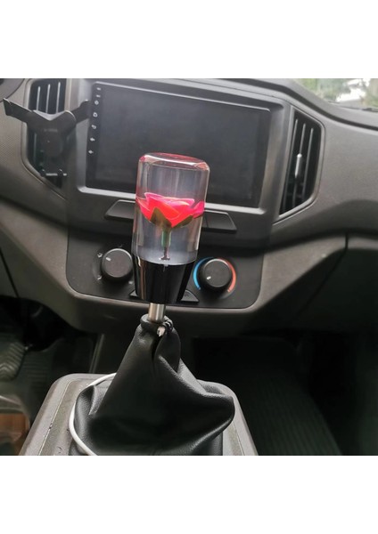 Vites Topuzu Kırmızı Çiçek Görünümlü 10 cm / ICVI219