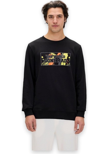 24.02.12.016 Caen Crewneck Erkek Sweatshirt
