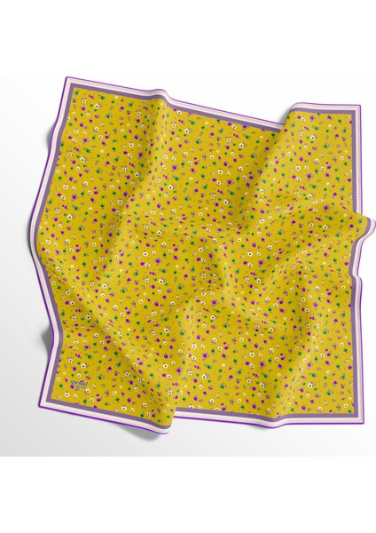 90 x 90 Ipek Vual Ince Eşarp - 03575