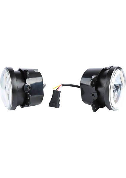Offroad Sis Lambası Beyaz-Turuncu Angelli Set 4inç / LASS373