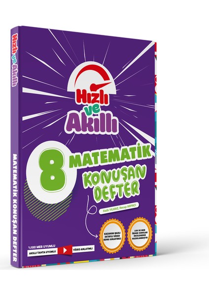 Tammat Yayınları LGS 8. Sınıf Matematik Hızlı ve Akıllı Defter