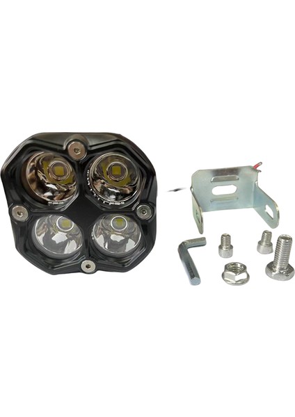 Offroad Sis Lambası Beyaz 20W 12-60V Set 7.8x 6.8x7.8cm / LASS393