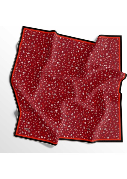 90 x 90 Ipek Vual Ince Eşarp - 03574