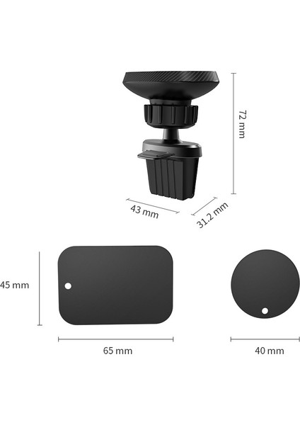 Mıknatıslı Telefon Tutacağı Krom Kalorifer Geçmeli / SYTE191 fırsatları