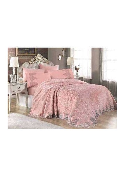 Ebru Cappucino Fransız Battaniye Takımı 6 Parça Royal Home fiyatları