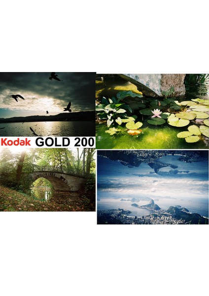 Renkli Analog Fotoğraf Filmi KODAKGOLD200 2ALANA 1ultramax