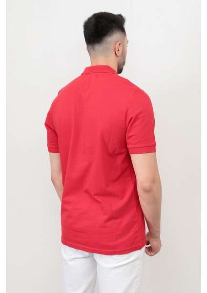 John Borners Erkek Polo Yaka Detaylı Kısa Kol Pike T-Shirt