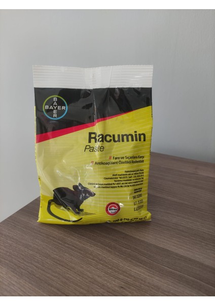 Racumin Pasta Fare Ilacı  Fare Yemi Sıçan Zehiri 100 gr