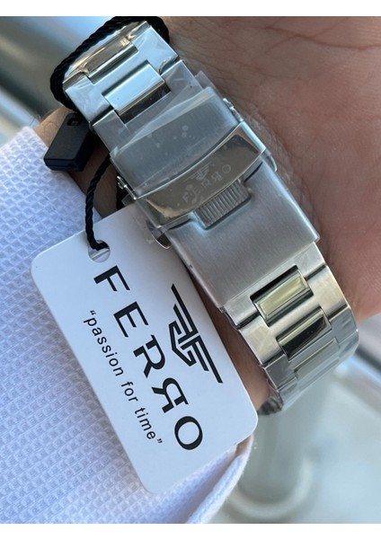 Çelik Kordon Iç Fonksiyonları Aktif Chronograph 30 mt Su Geçirmez Erkek Kol Saati EFM.40127.A6 indirimleri