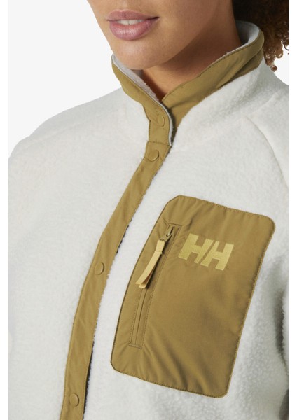 Helly Hansen W Imperial Pile Snap Kadın Beyaz Polar 63372-034 modelleri