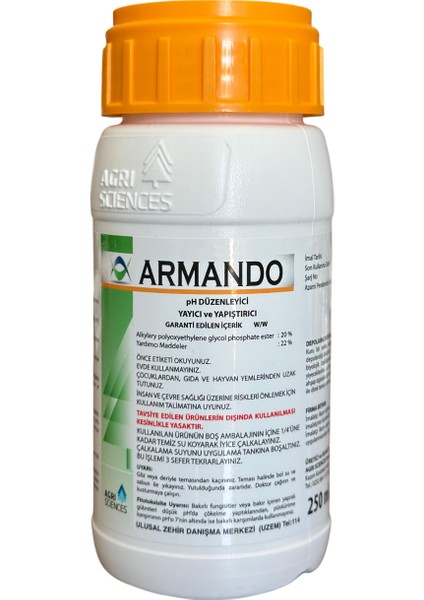 Agrisciences Armando Ph Düzenleyici Yayıcı ve Yapıştırıcı