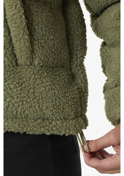 Helly Hansen W Yu Teddy Pile Kadın Yeşil Mont 54065-421
