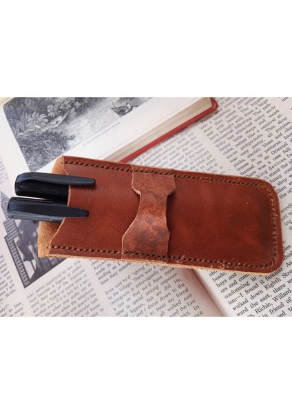 Hakiki Deri El Emeği Özel Kalemleriniz Için Kalemlik Kalem Kutu 27 cm 6 cm RRE10 fiyatları
