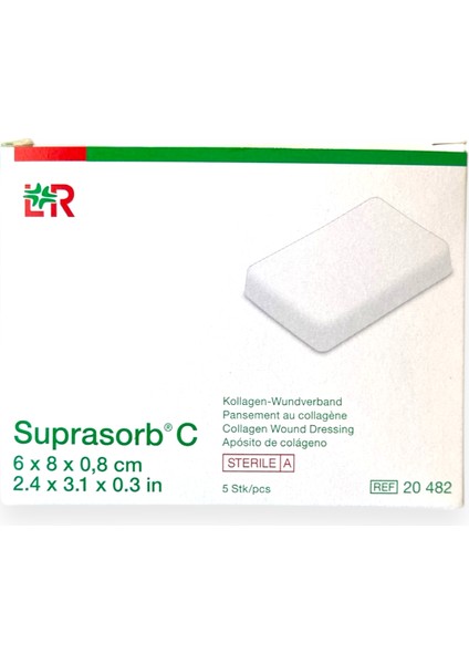 Lohmann Rauscher Suprasorb C Kolajen 6cm X8CM X0.8 cm 1 Adet