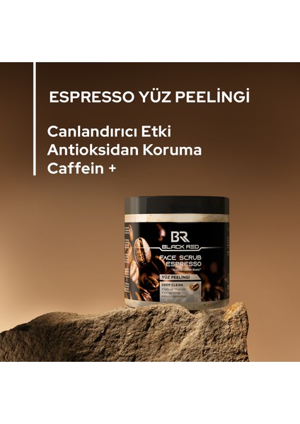 Black&red Espresso Özlü Yüz Peelingi Kafein ve Antioksidan Peeling - 500ML fiyatları