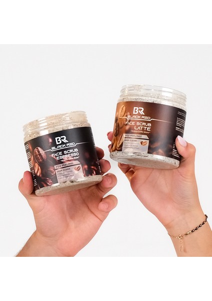 Black&red Espresso Özlü Yüz Peelingi Kafein ve Antioksidan Peeling - 500ML fırsatları
