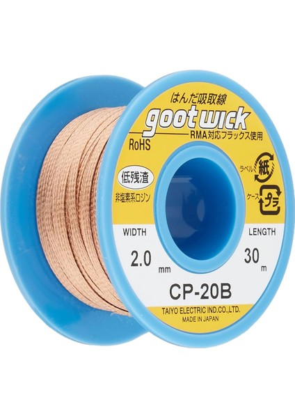 GOOTWİCK CP-20B 2015 LEHİM ÇEKME TELİ 2.0 MM 30 METRE