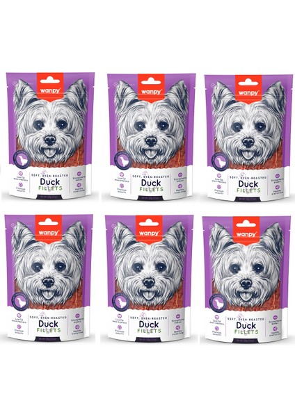 Ördek Fileto Köpek Ödülü 100 Gr. x 6 Adet