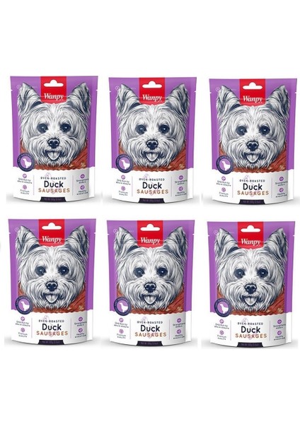 Ördek Sosis Köpek Ödülü 100 Gr. x 6 Adet