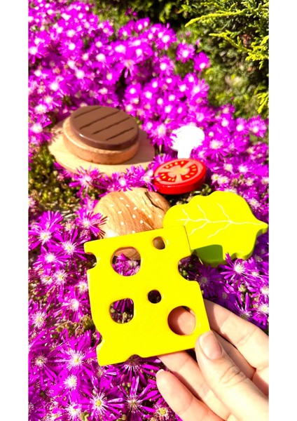 Waldorf Ahşap Hamburger Set modelleri