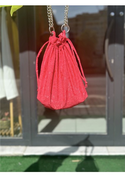Pembe Güpür Torba Çanta indirimleri