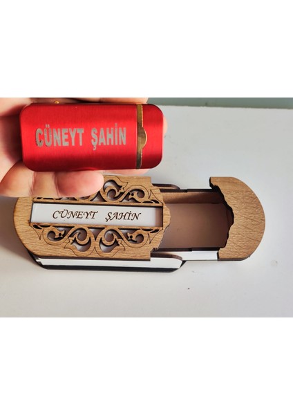 Çakmak Kişiye Özel Isim Yazılı ve Mdf Tasarım Kutulu NO:205 modelleri