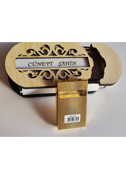 Çakmak Kişiye Özel Isim Yazılı ve Mdf Tasarım Kutulu NO:203 modelleri