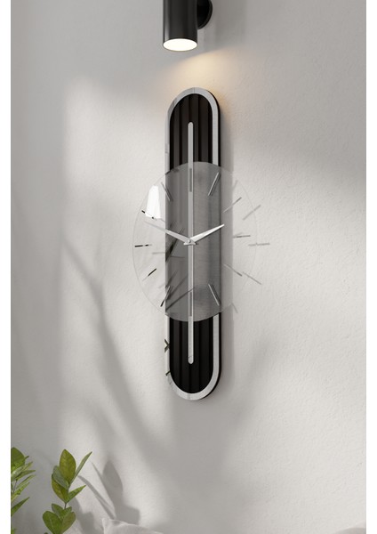 Minimal Şeffaf Pleksili Premium Lüx Duvar Saati