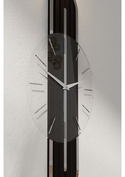 Minimal Şeffaf Pleksili Premium Lüx Duvar Saati fırsatları