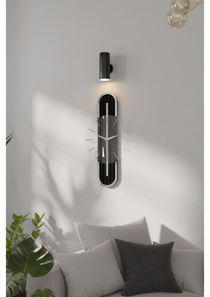 Minimal Şeffaf Pleksili Premium Lüx Duvar Saati indirimleri