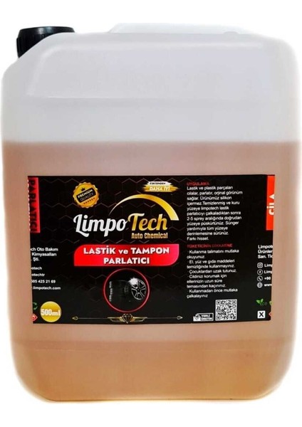 Limpotech Jel Kıvamlı Lastik Parlatıcı 5 kg