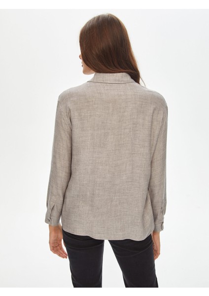 Aplike ve Punch Nakış Detaylı Gömlek 69312 fırsatları