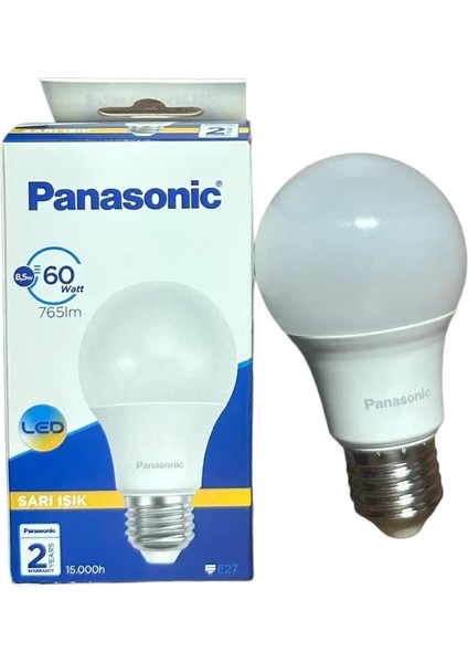 8.5 W 60 W 2700K LED Ampul E-27 Duy Sarı Işık fiyatları