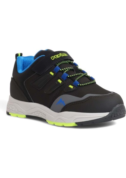 2083-PEPINO Anatomik Tabanlı Kışlık Soft Shell Erkek Çocuk Spor Ayakkabı NKT02083-SIYAH-32